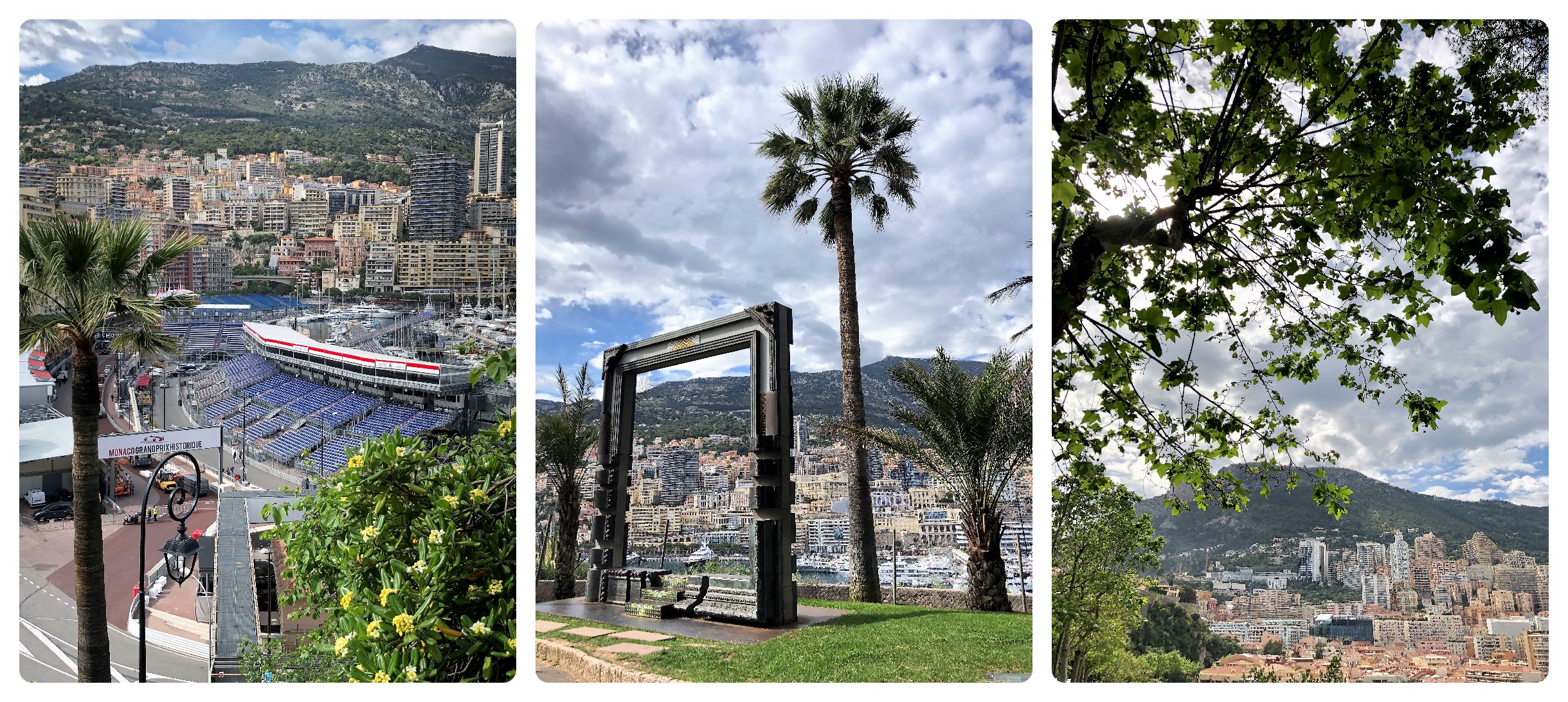 Ausblick Fürstenhügel Monaco