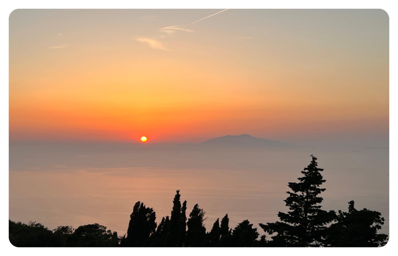Capri Aussichtspunkte Sonnenuntergang